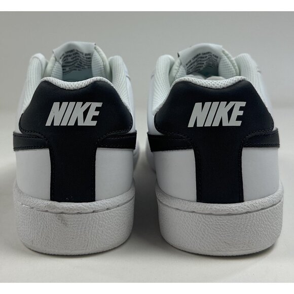 Nike Court Royale White Black Mens 8 Sneakers Shoes Athletic Tennis 749747-107 - Picture 7 of 9